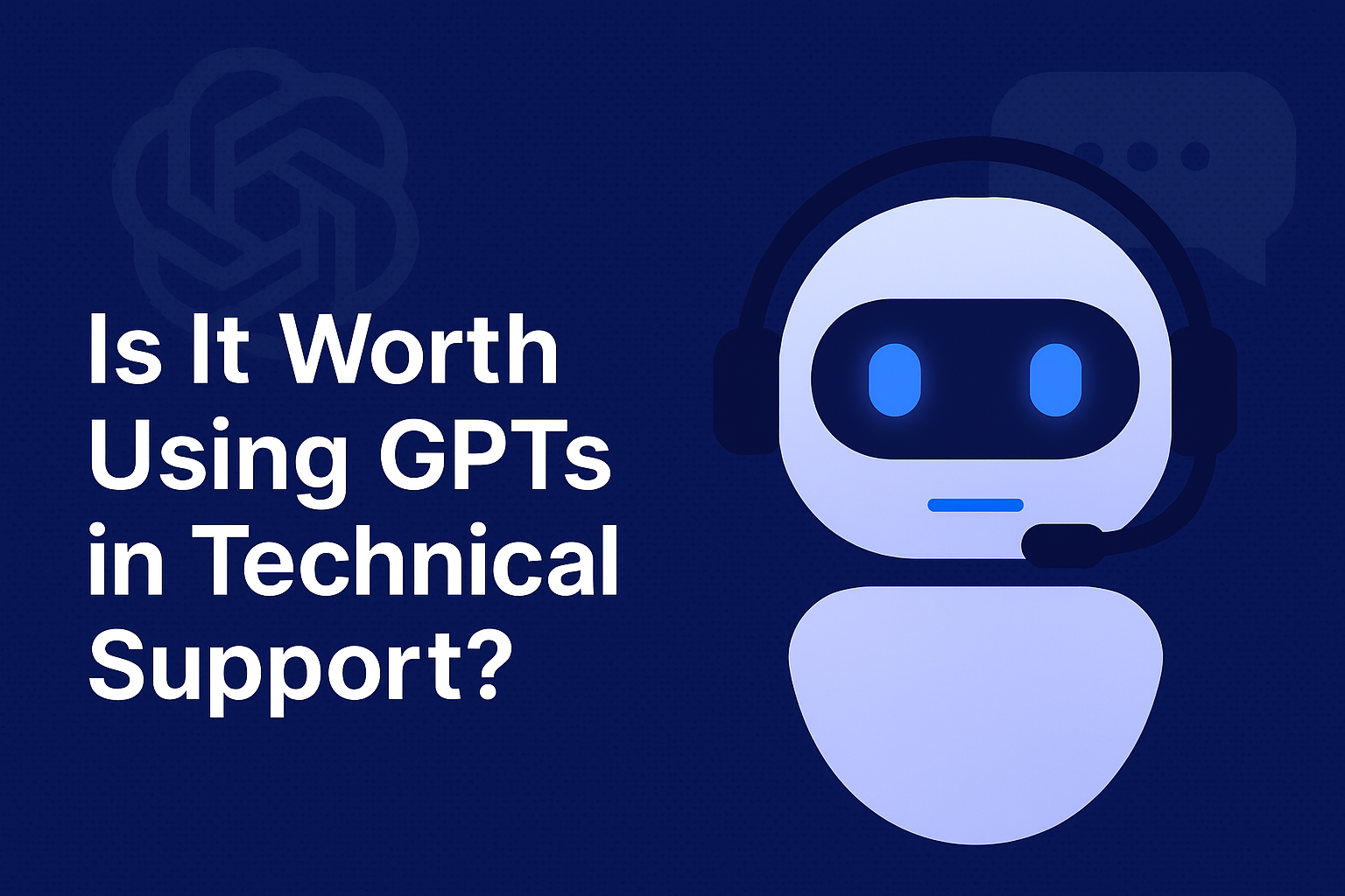 gpt-in-technical-support